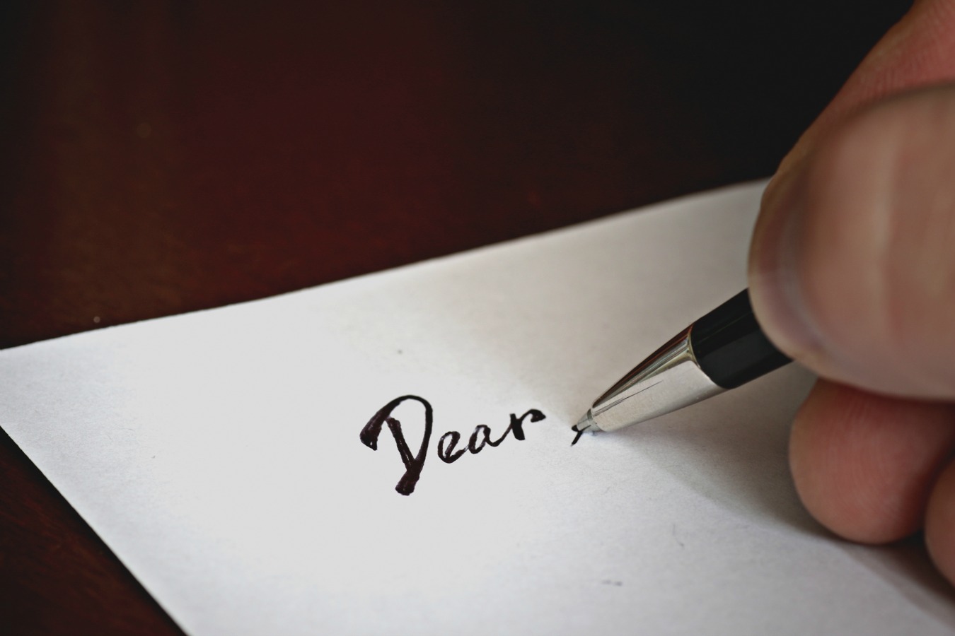 Dear In A Letter from sharpenet.com