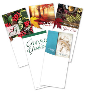 Year-End Giving Brochure Covers