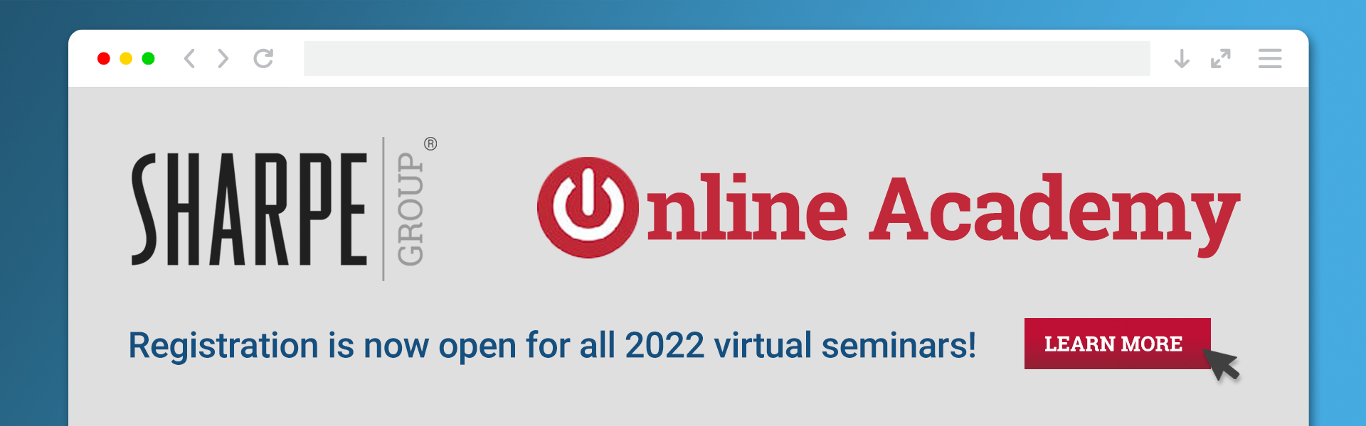 Sharpe 2022 Online Academy
