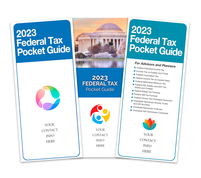 2023 federal tax pocket guide
