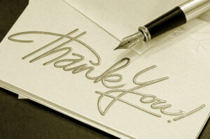 Elegant Thank-You Note- Crafting Perfect Correspondence